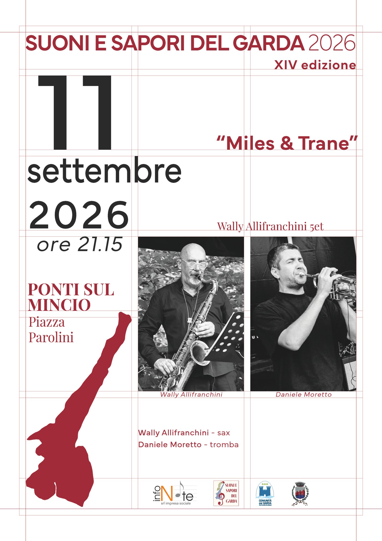 Corde d'Italia a Castelnuovo del Garda domenica 13 settembre